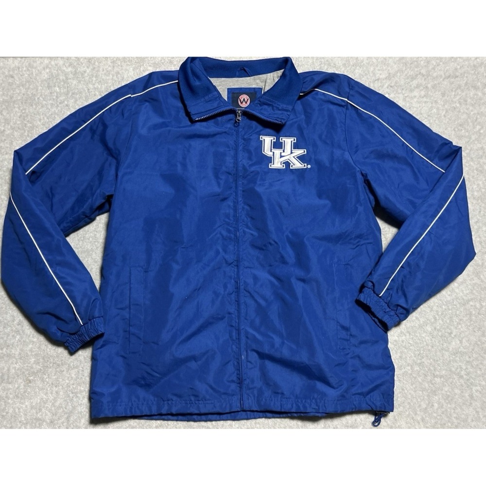 University of Kentucky Wildcats UK Full Zip Jacket G-III Carl Banks Size Large L